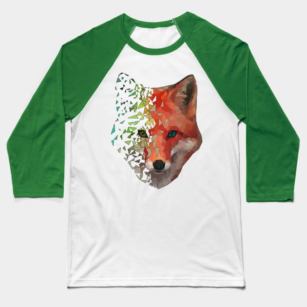 The Head Wolf Baseball T-Shirt by kama